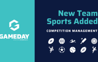 GameDay_New Sports Added